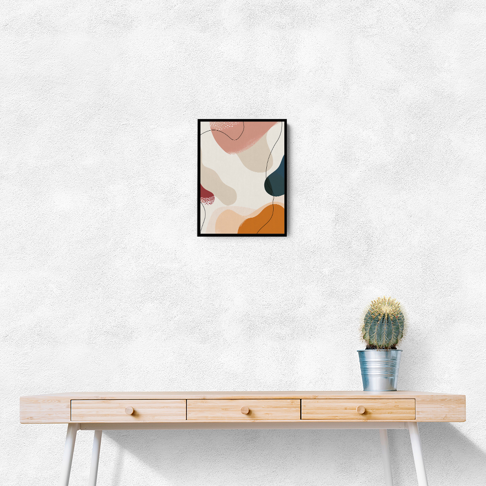 Minimalist Boho Shapes Pastel 4