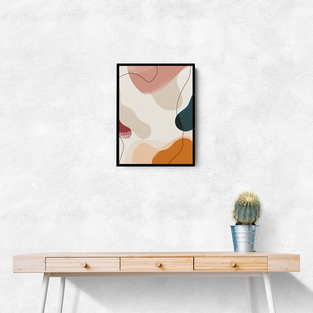 Minimalist Boho Shapes Pastel 4