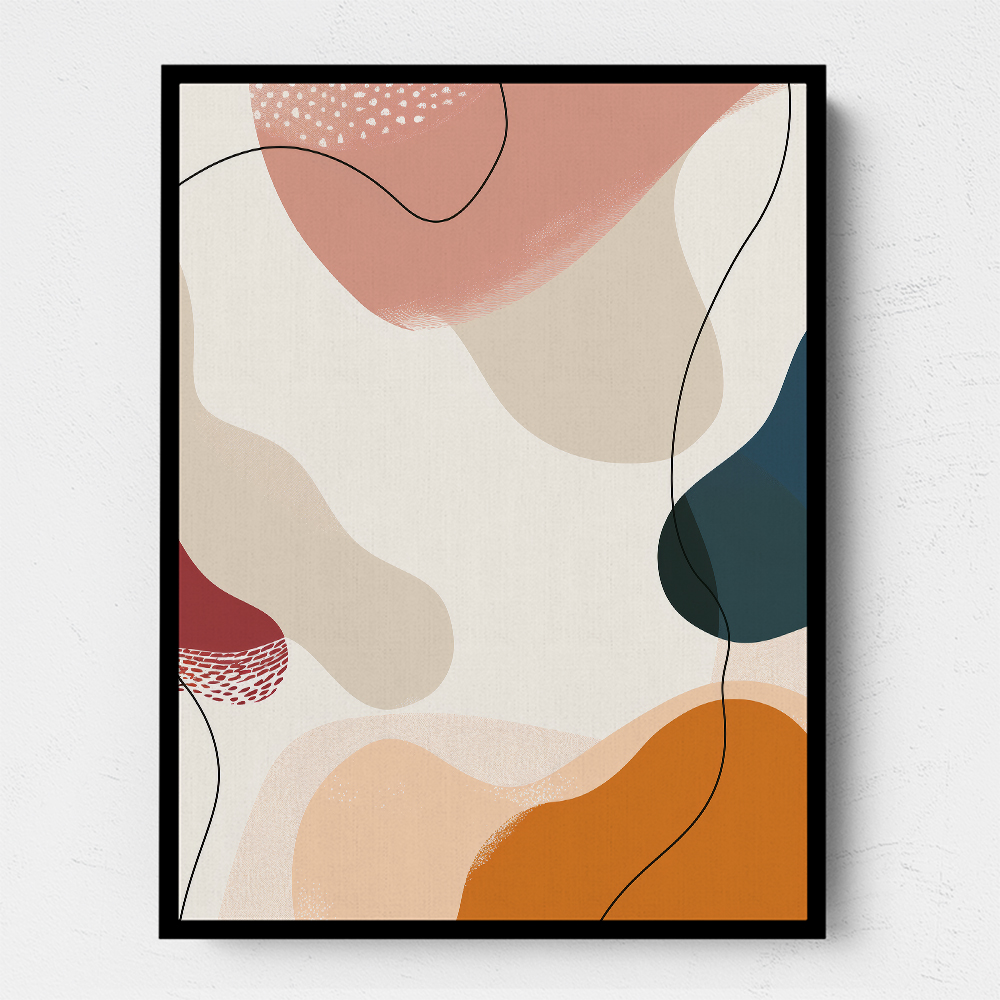 Minimalist Boho Shapes Pastel 4