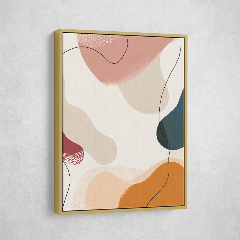 Minimalist Boho Shapes Pastel 4