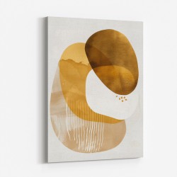 Minimalist Boho Shapes Rusty Gold 5