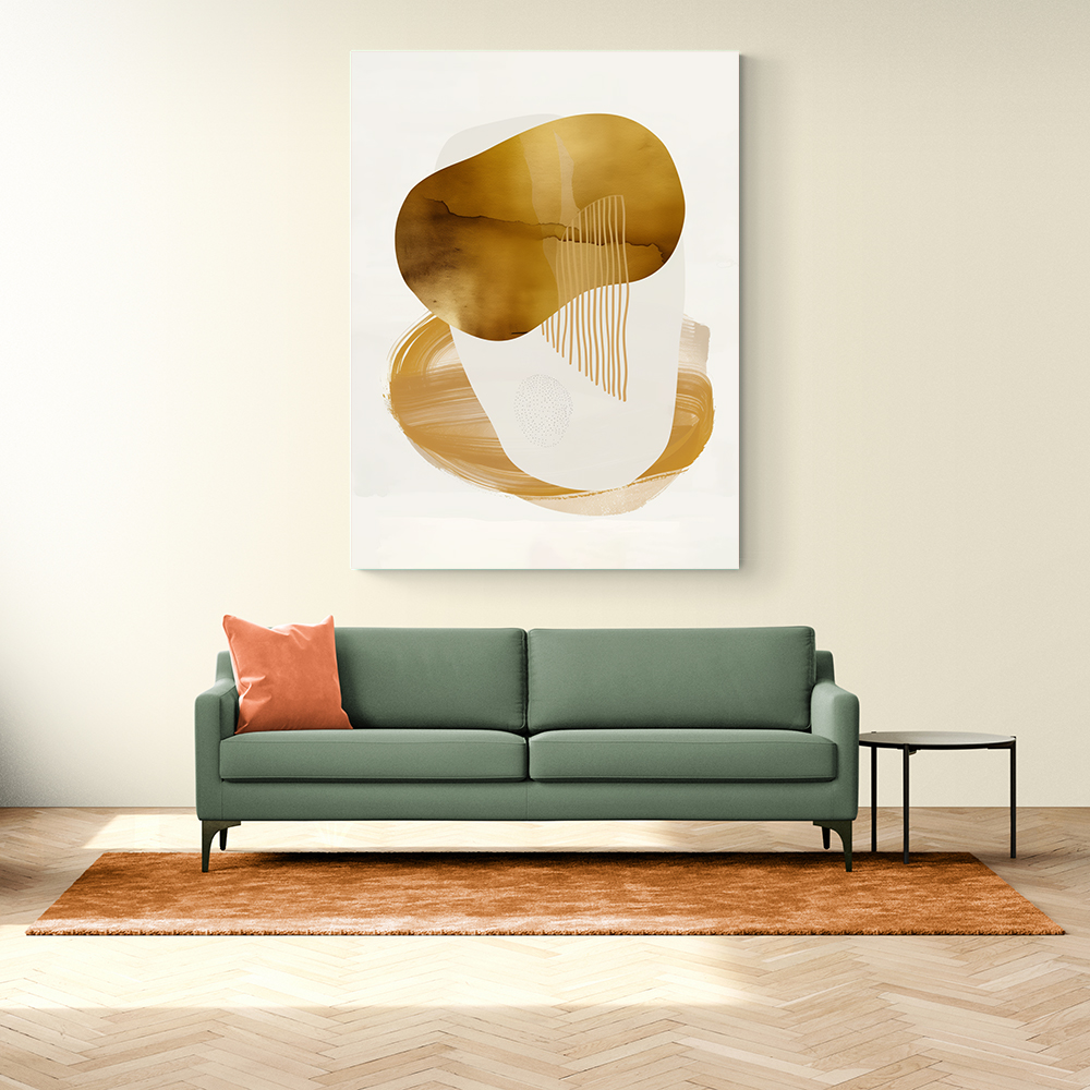 Minimalist Boho Shapes Rusty Gold 8 Minimalist Boho Shapes Rusty Gold 8