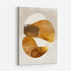 Minimalist Boho Shapes Rusty Gold 9