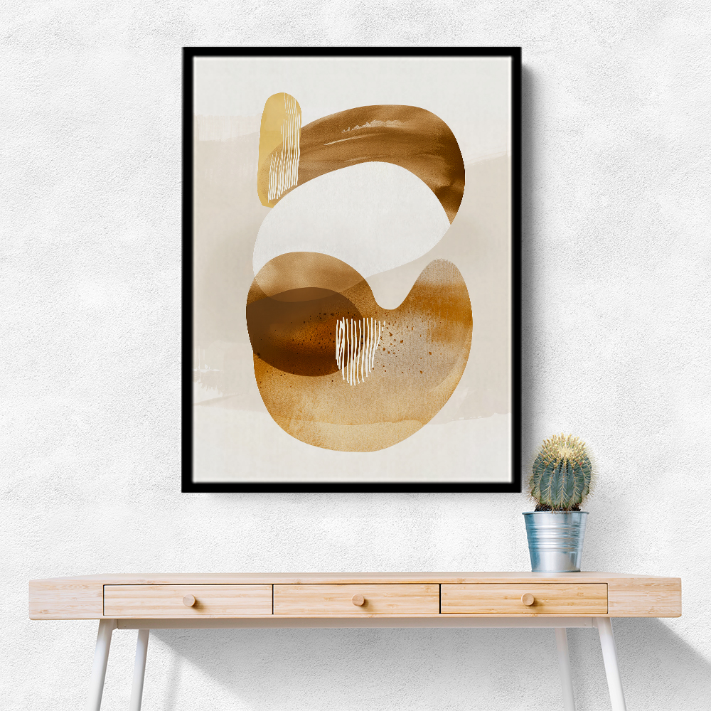 Minimalist Boho Shapes Rusty Gold 10 Minimalist Boho Shapes Rusty Gold 10