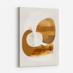 Minimalist Boho Shapes Rusty Gold 11