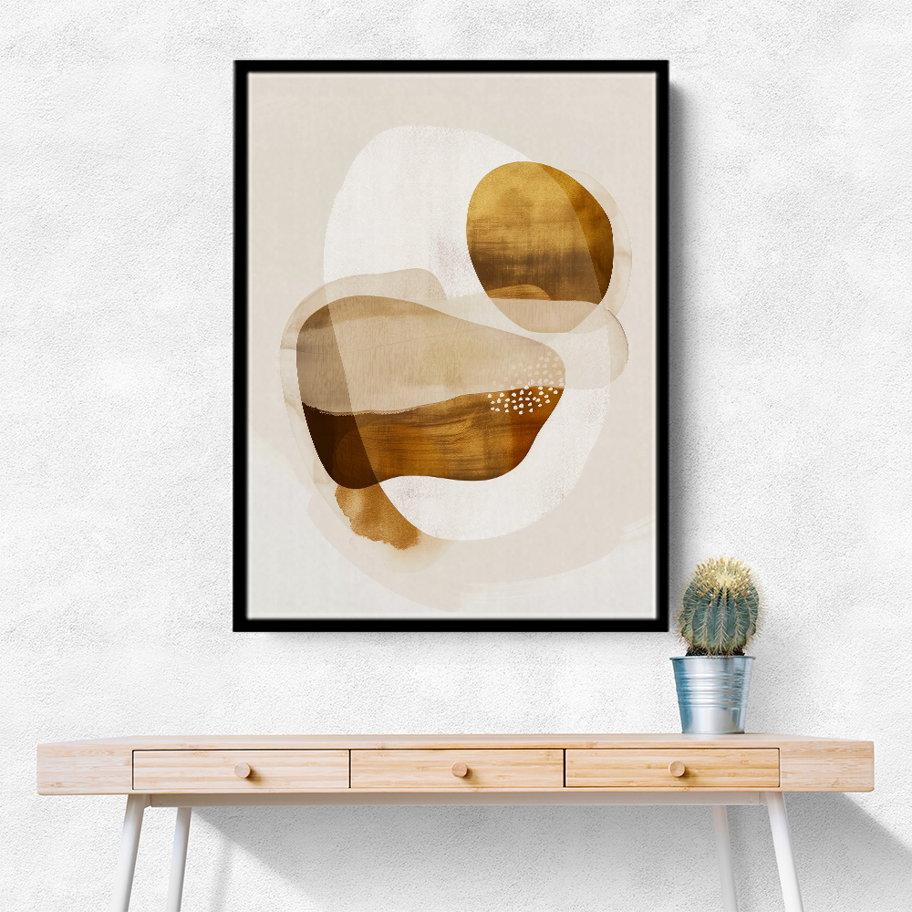 Minimalist Boho Shapes Rusty Gold 12 Minimalist Boho Shapes Rusty Gold 12