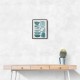 Minimalist Boho Shapes Tiffany Blue Minimalist Boho Shapes Tiffany Blue