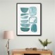 Minimalist Boho Shapes Tiffany Blue Minimalist Boho Shapes Tiffany Blue