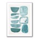 Minimalist Boho Shapes Tiffany Blue Minimalist Boho Shapes Tiffany Blue