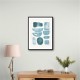 Minimalist Boho Shapes Tiffany Blue 2 Minimalist Boho Shapes Tiffany Blue 2