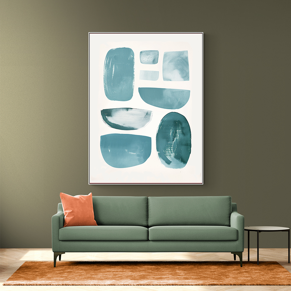 Minimalist Boho Shapes Tiffany Blue 3 Minimalist Boho Shapes Tiffany Blue 3