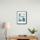 Minimalist Boho Shapes Tiffany Blue 3 Minimalist Boho Shapes Tiffany Blue 3