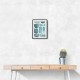 Minimalist Boho Shapes Tiffany Blue 4 Minimalist Boho Shapes Tiffany Blue 4