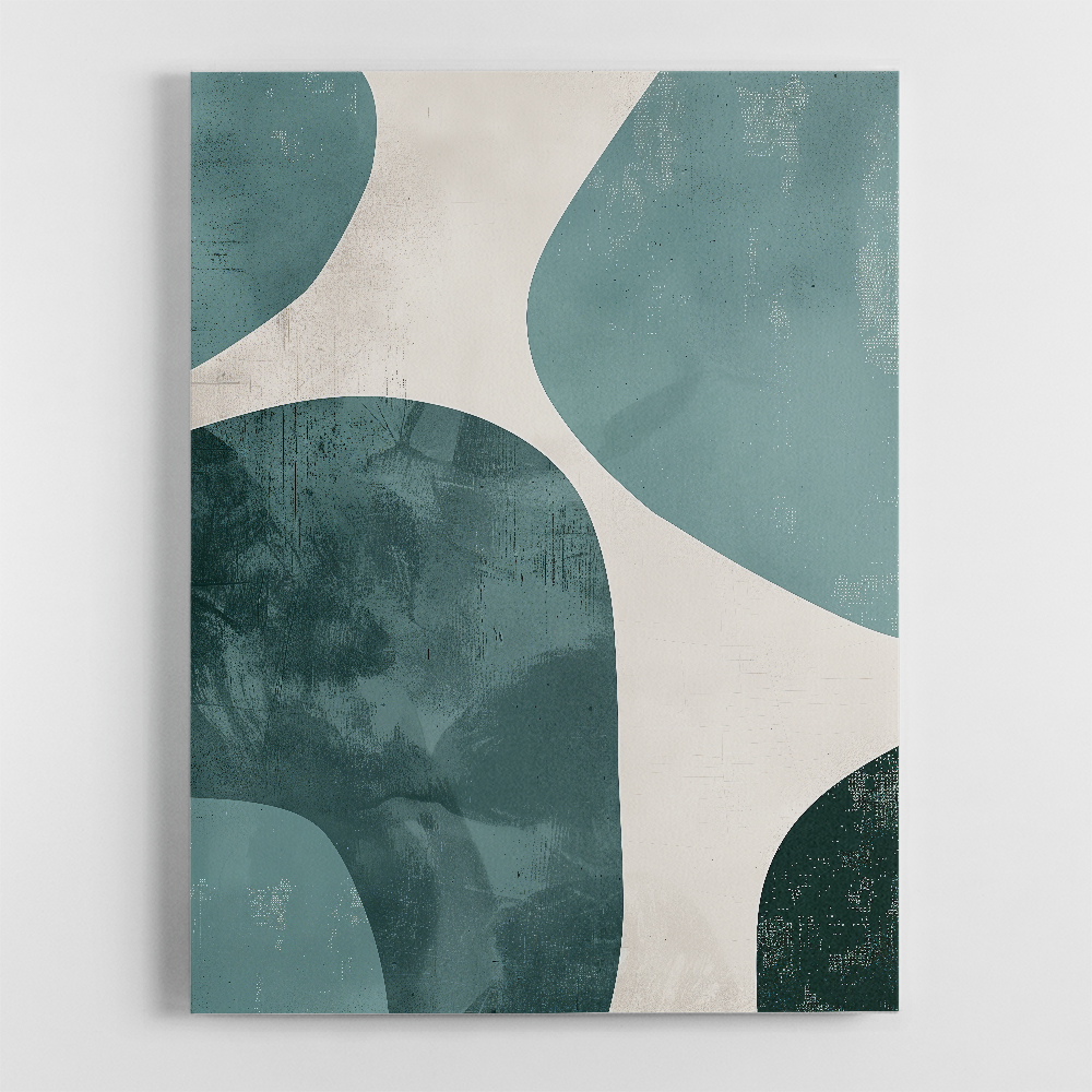 Minimalist Boho Shapes Tiffany Blue 5 Minimalist Boho Shapes Tiffany Blue 5