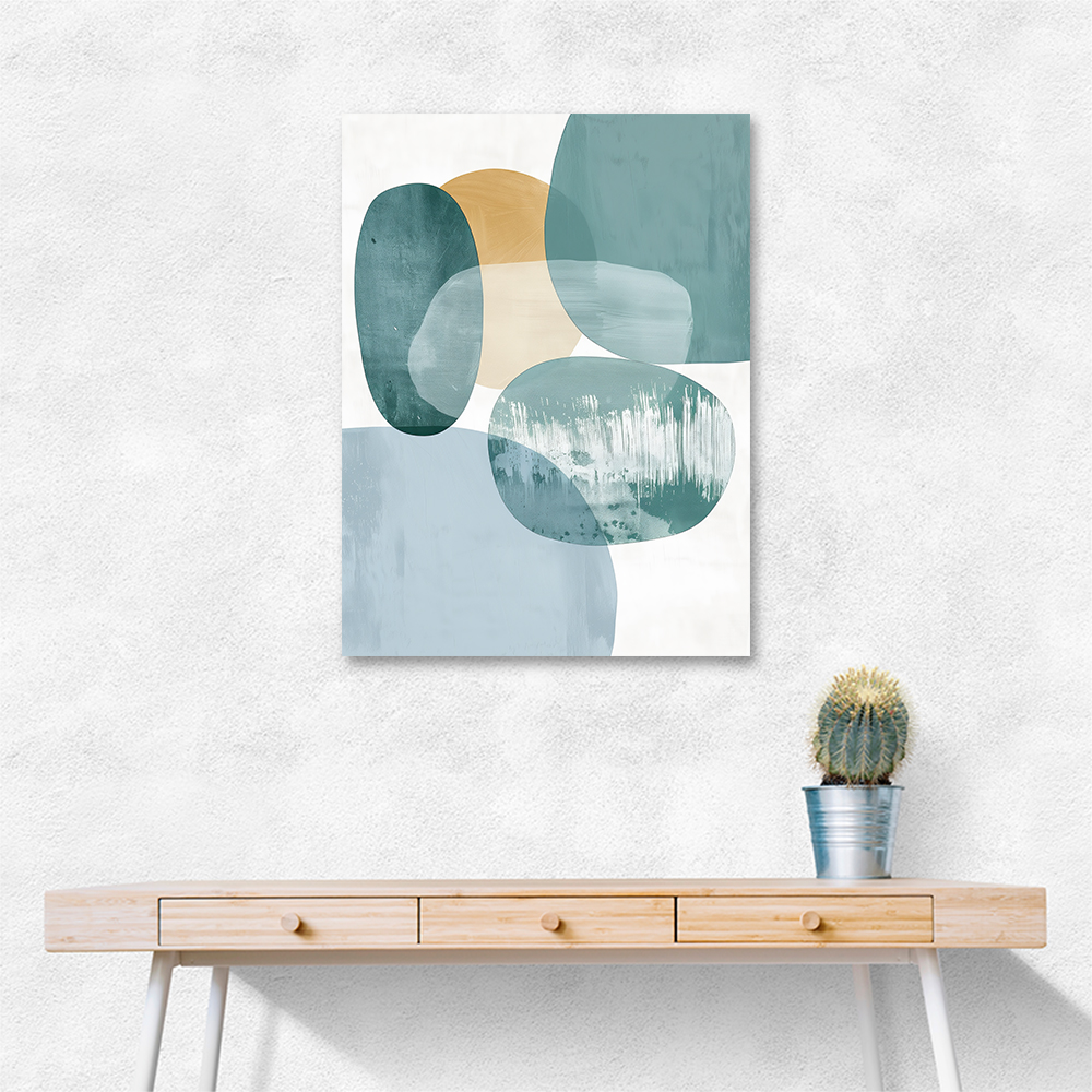 Minimalist Boho Shapes Tiffany Blue 9 Minimalist Boho Shapes Tiffany Blue 9