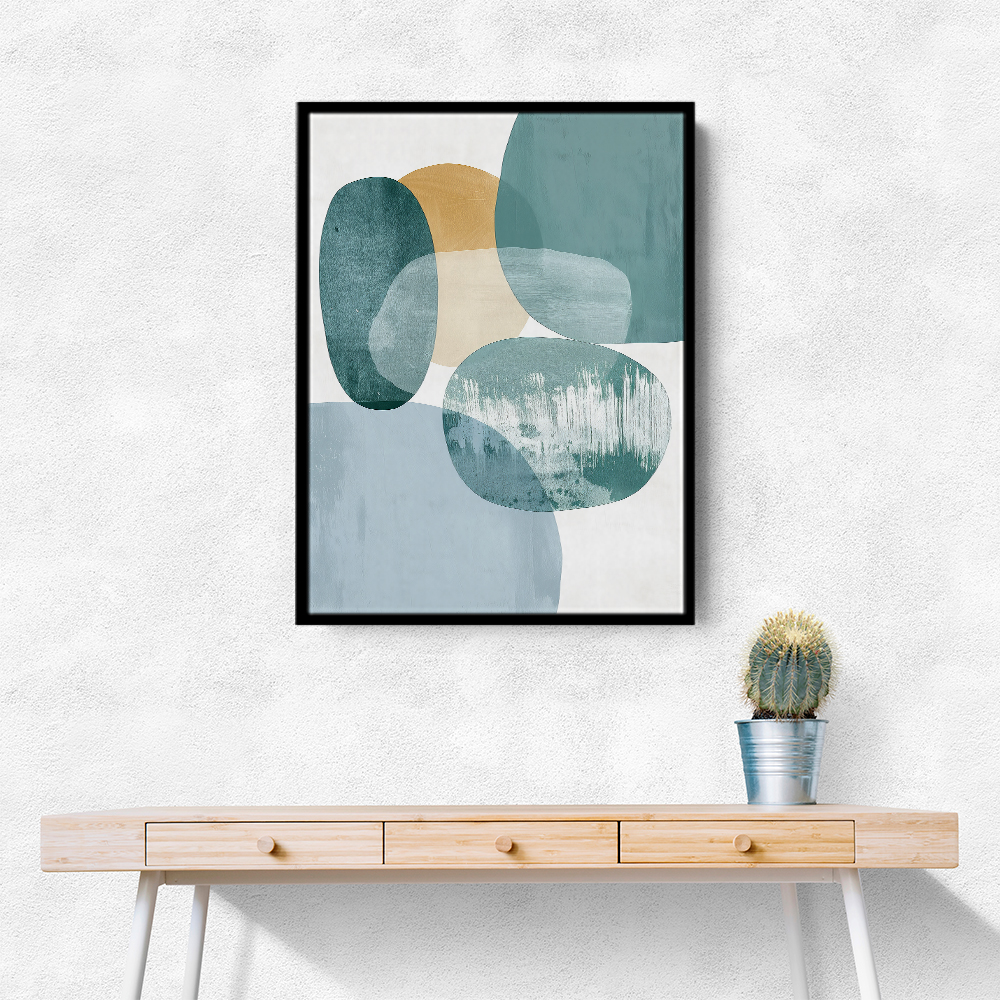 Minimalist Boho Shapes Tiffany Blue 9 Minimalist Boho Shapes Tiffany Blue 9