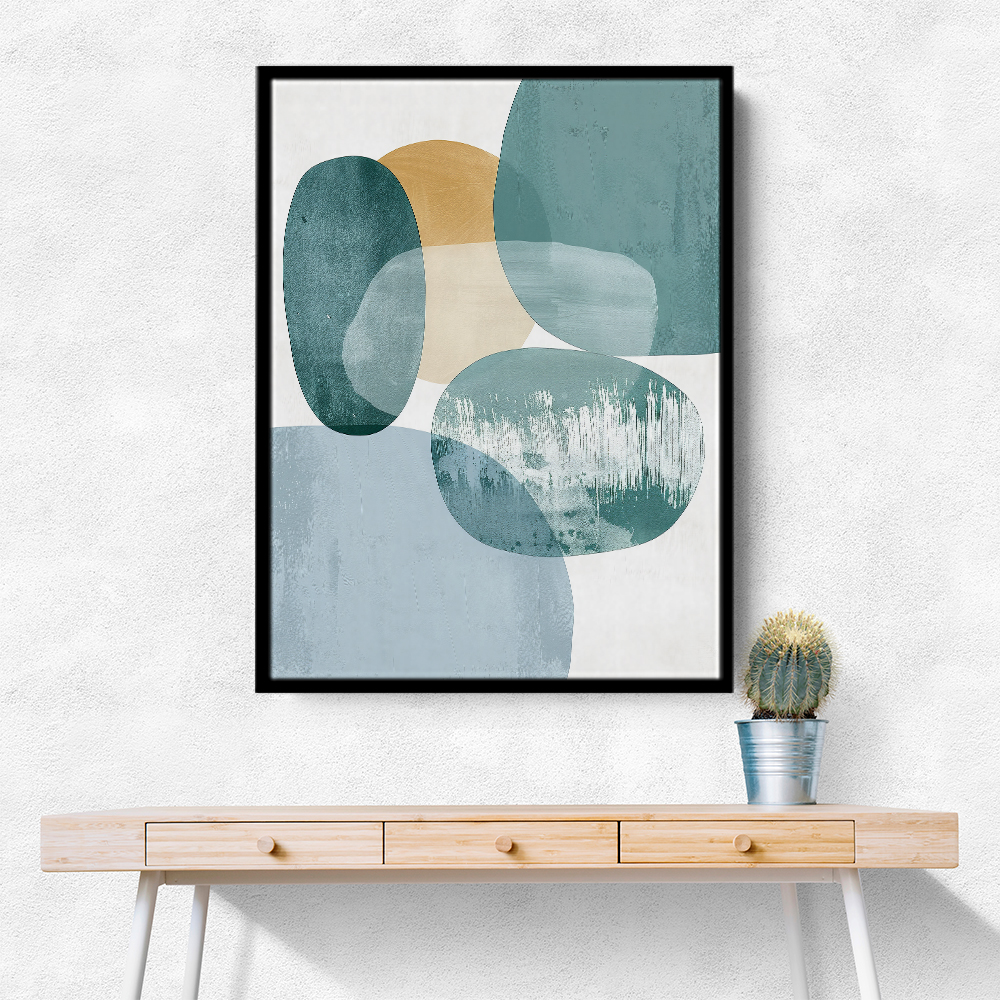 Minimalist Boho Shapes Tiffany Blue 9 Minimalist Boho Shapes Tiffany Blue 9