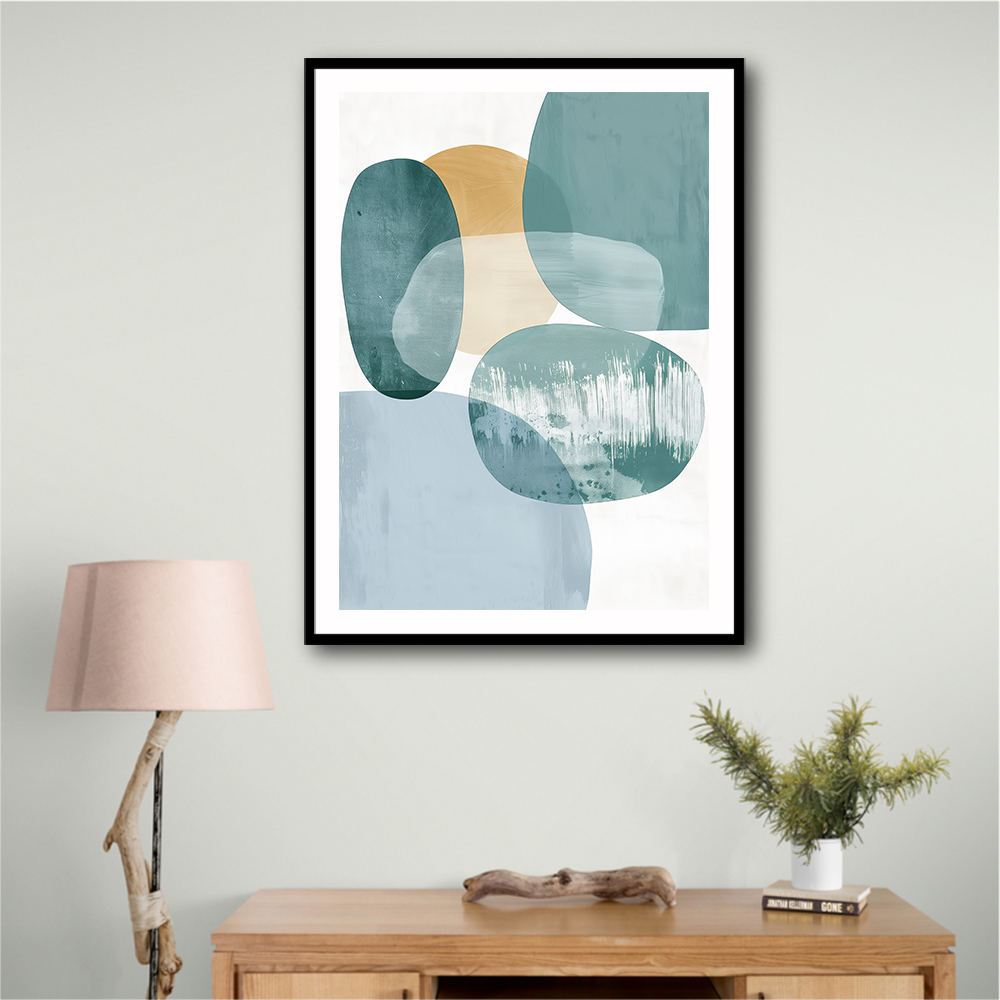 Minimalist Boho Shapes Tiffany Blue 9 Minimalist Boho Shapes Tiffany Blue 9