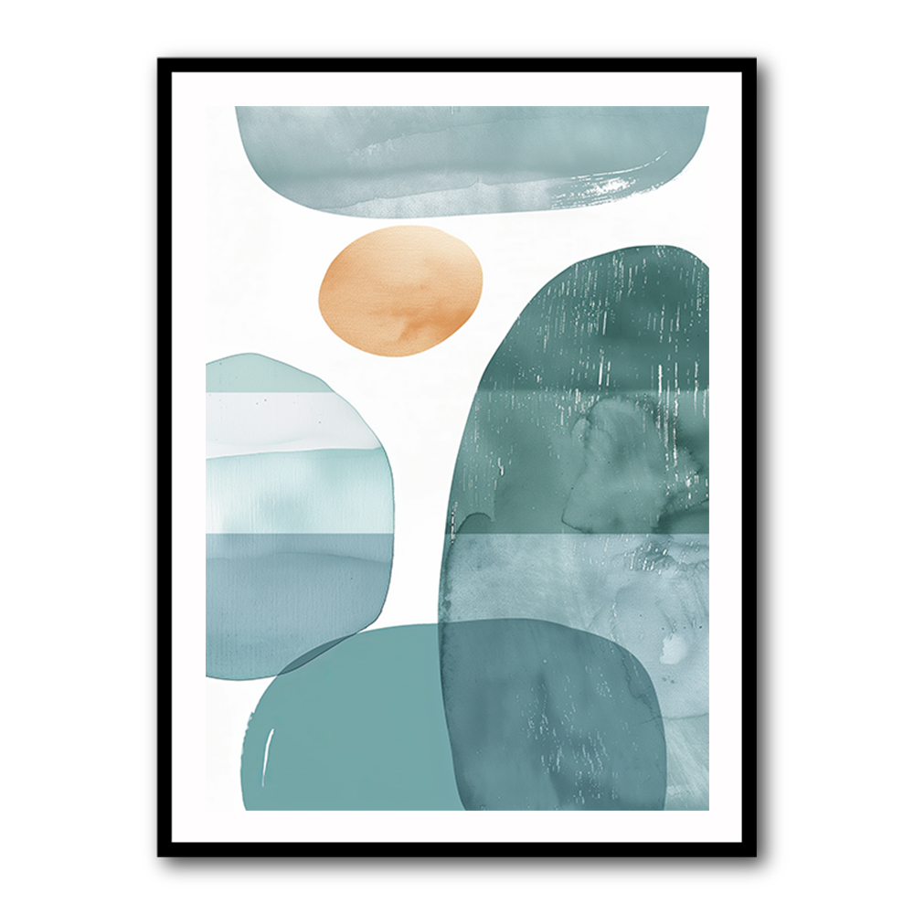 Minimalist Boho Shapes Tiffany Blue 10 Minimalist Boho Shapes Tiffany Blue 10