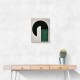 Minimalist Green Vintage Geometric Shapes 4 Minimalist Green Vintage Geometric Shapes 4