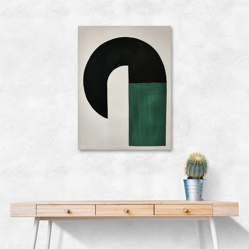 Minimalist Green Vintage Geometric Shapes 4 Minimalist Green Vintage Geometric Shapes 4