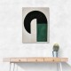 Minimalist Green Vintage Geometric Shapes 4 Minimalist Green Vintage Geometric Shapes 4