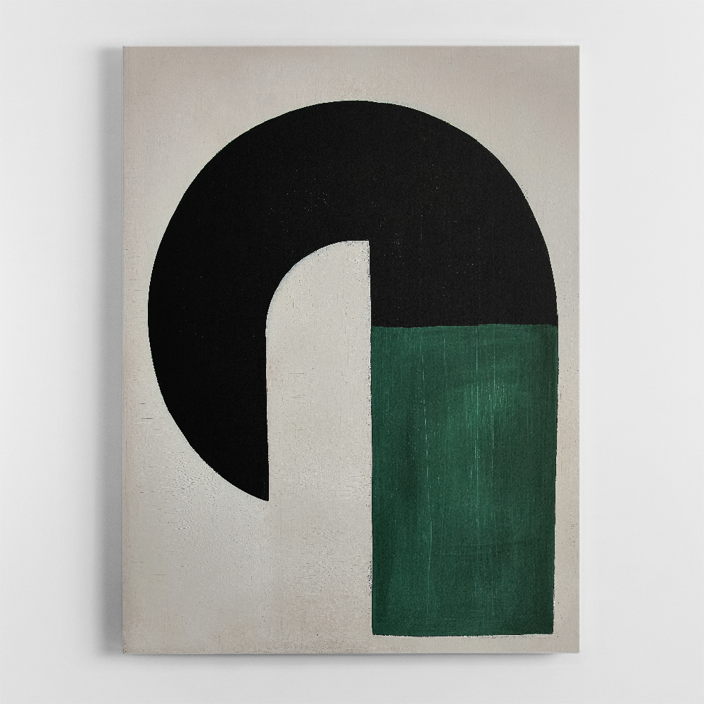Minimalist Green Vintage Geometric Shapes 4 Minimalist Green Vintage Geometric Shapes 4