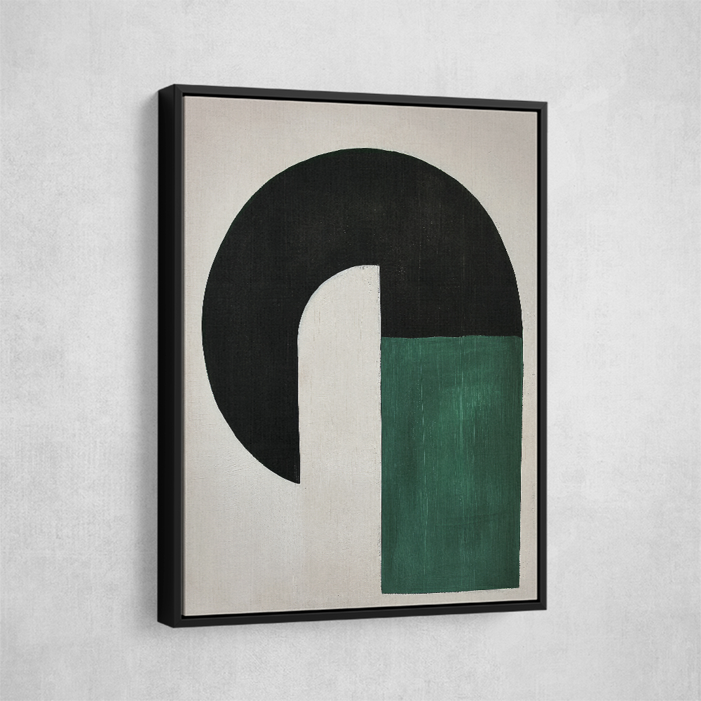 Minimalist Green Vintage Geometric Shapes 4 Minimalist Green Vintage Geometric Shapes 4