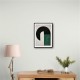 Minimalist Green Vintage Geometric Shapes 4 Minimalist Green Vintage Geometric Shapes 4