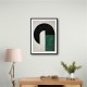 Minimalist Green Vintage Geometric Shapes 4 Minimalist Green Vintage Geometric Shapes 4