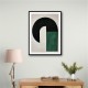 Minimalist Green Vintage Geometric Shapes 4 Minimalist Green Vintage Geometric Shapes 4