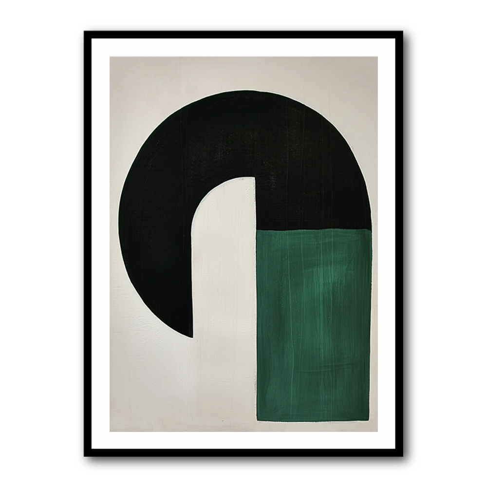 Minimalist Green Vintage Geometric Shapes 4 Minimalist Green Vintage Geometric Shapes 4