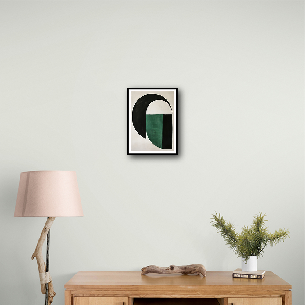 Minimalist Green Vintage Geometric Shapes 9 Minimalist Green Vintage Geometric Shapes 9