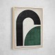 Minimalist Green Vintage Geometric Shapes 10 Minimalist Green Vintage Geometric Shapes 10