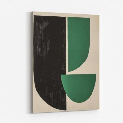 Minimalist Green Vintage Geometric Shapes 13