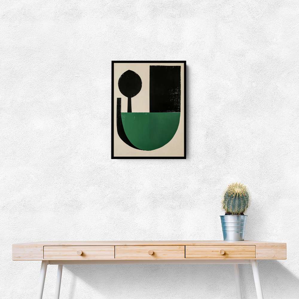 Minimalist Green Vintage Geometric Shapes 14 Minimalist Green Vintage Geometric Shapes 14