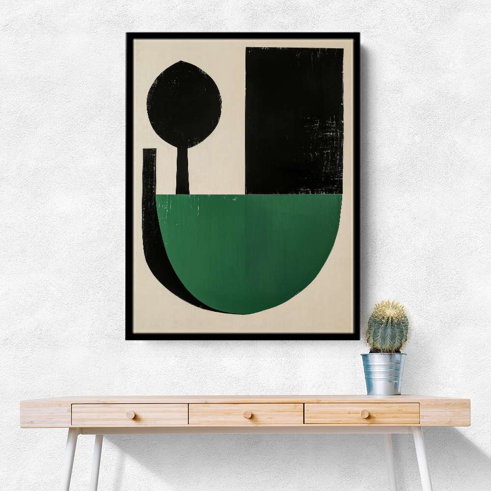 Minimalist Green Vintage Geometric Shapes 14 Minimalist Green Vintage Geometric Shapes 14
