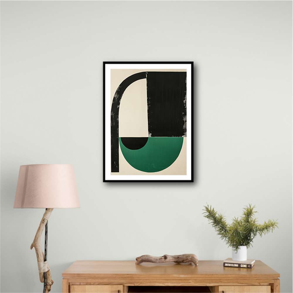 Minimalist Green Vintage Geometric Shapes 15 Minimalist Green Vintage Geometric Shapes 15