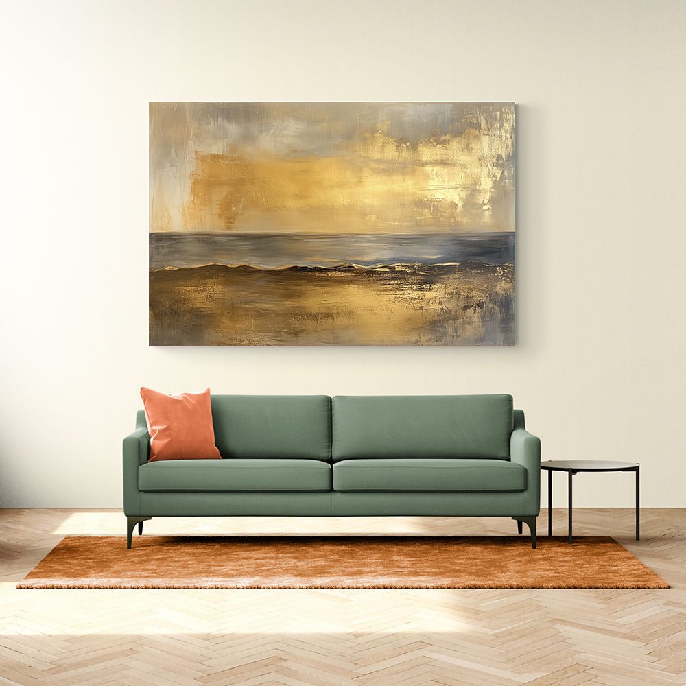 Seascape Gold Abstract 3 Wall Art Seascape Gold Abstract 3 Wall Art