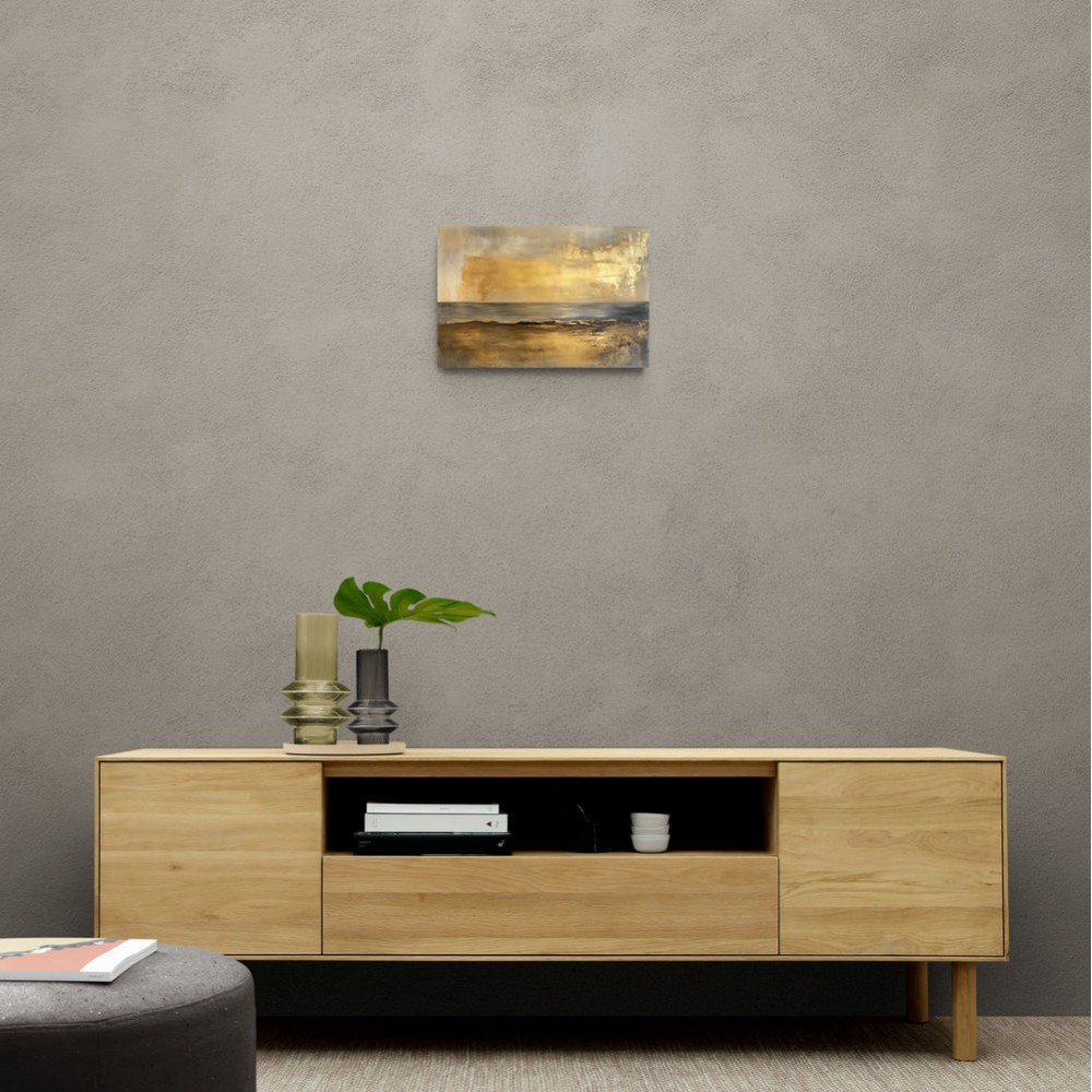 Seascape Gold Abstract 3 Wall Art Seascape Gold Abstract 3 Wall Art