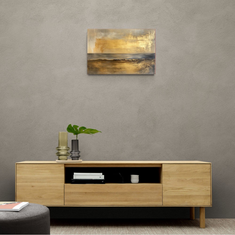 Seascape Gold Abstract 3 Wall Art Seascape Gold Abstract 3 Wall Art