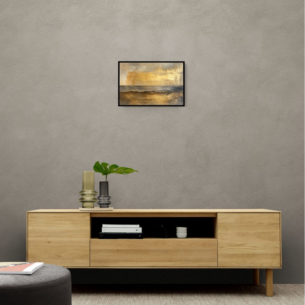 Seascape Gold Abstract 3 Wall Art Seascape Gold Abstract 3 Wall Art