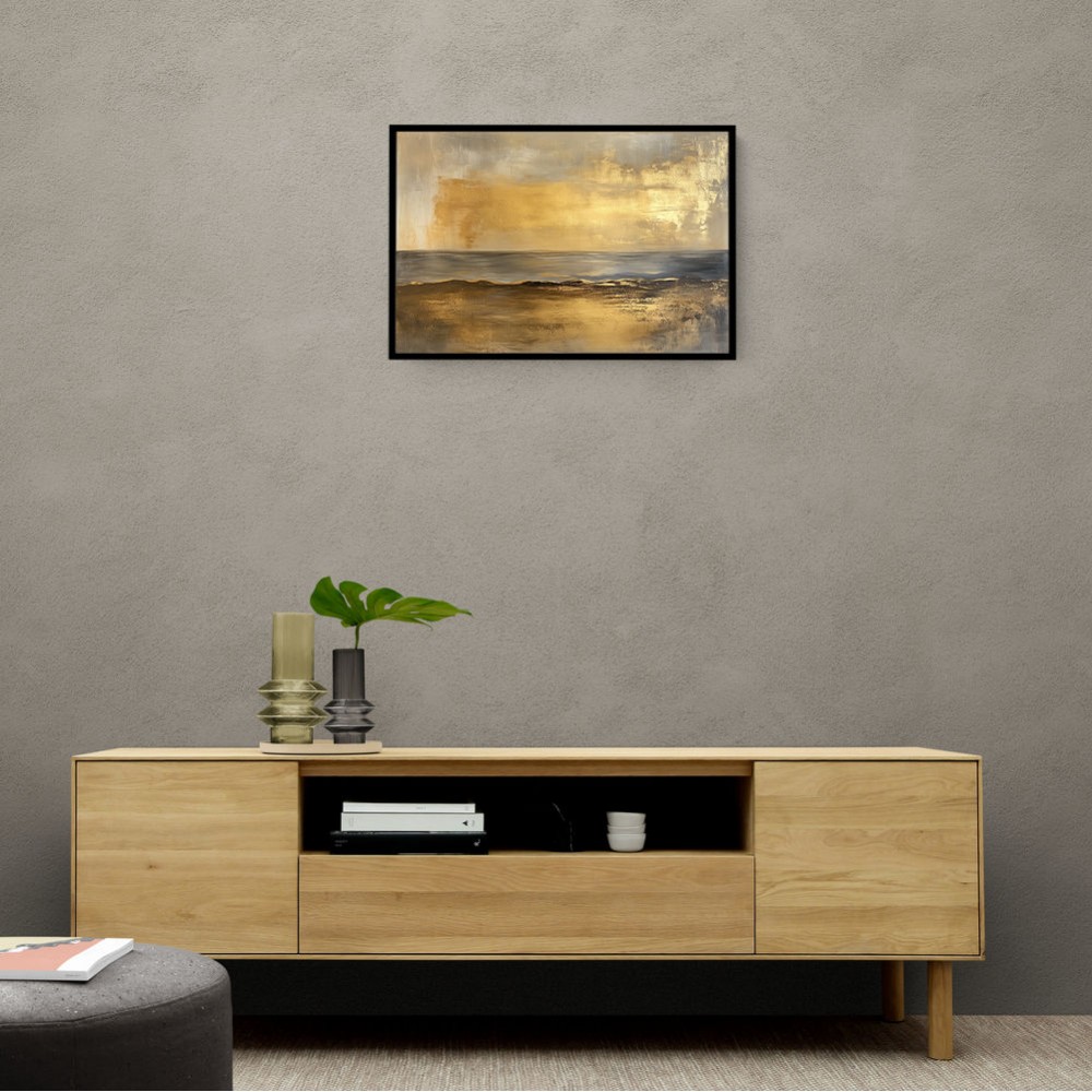 Seascape Gold Abstract 3 Wall Art Seascape Gold Abstract 3 Wall Art