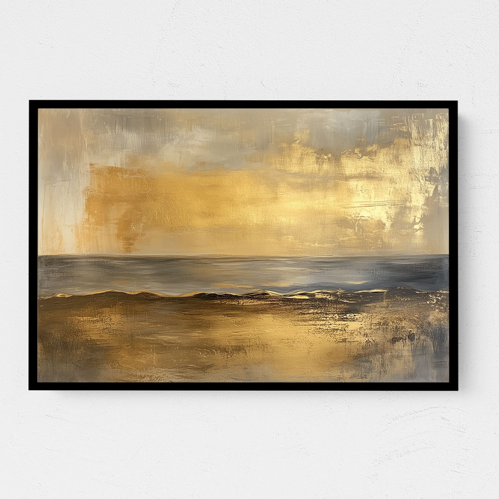 Seascape Gold Abstract 3 Wall Art Seascape Gold Abstract 3 Wall Art