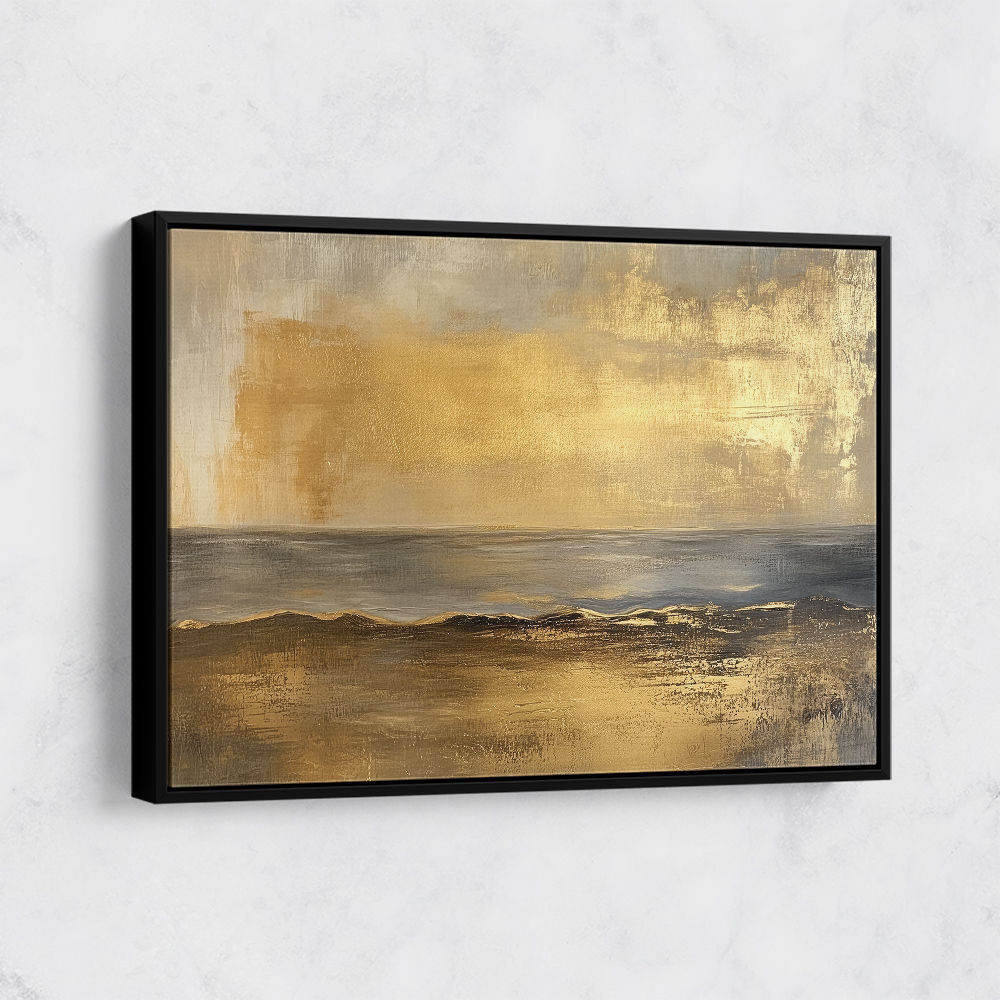 Seascape Gold Abstract 3 Wall Art Seascape Gold Abstract 3 Wall Art