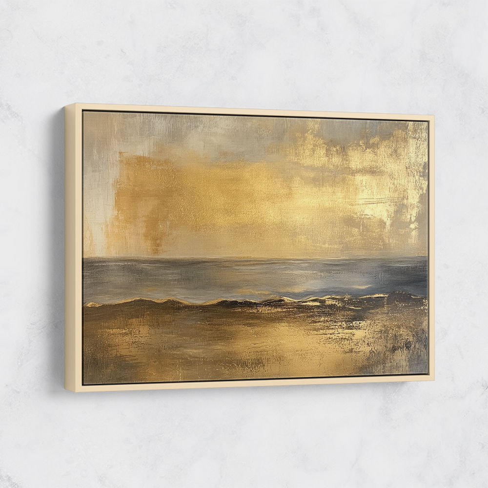 Seascape Gold Abstract 3 Wall Art Seascape Gold Abstract 3 Wall Art