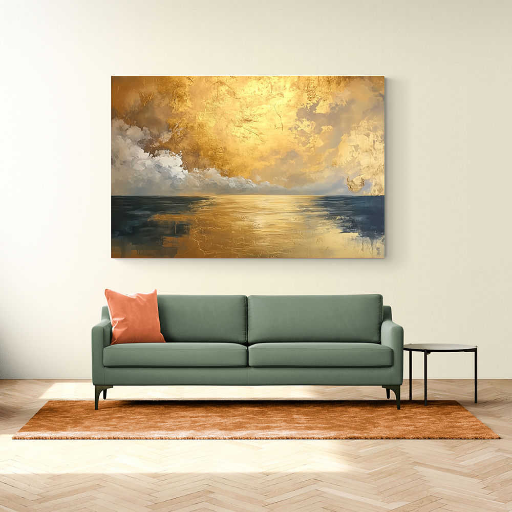 Seascape Gold Abstract 4 Wall Art Seascape Gold Abstract 4 Wall Art
