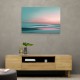A calming serene seascape with soft pastel colors 1 A calming serene seascape with soft pastel colors 1