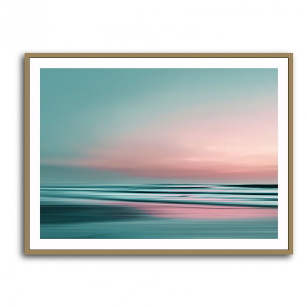 A calming serene seascape with soft pastel colors 1 A calming serene seascape with soft pastel colors 1