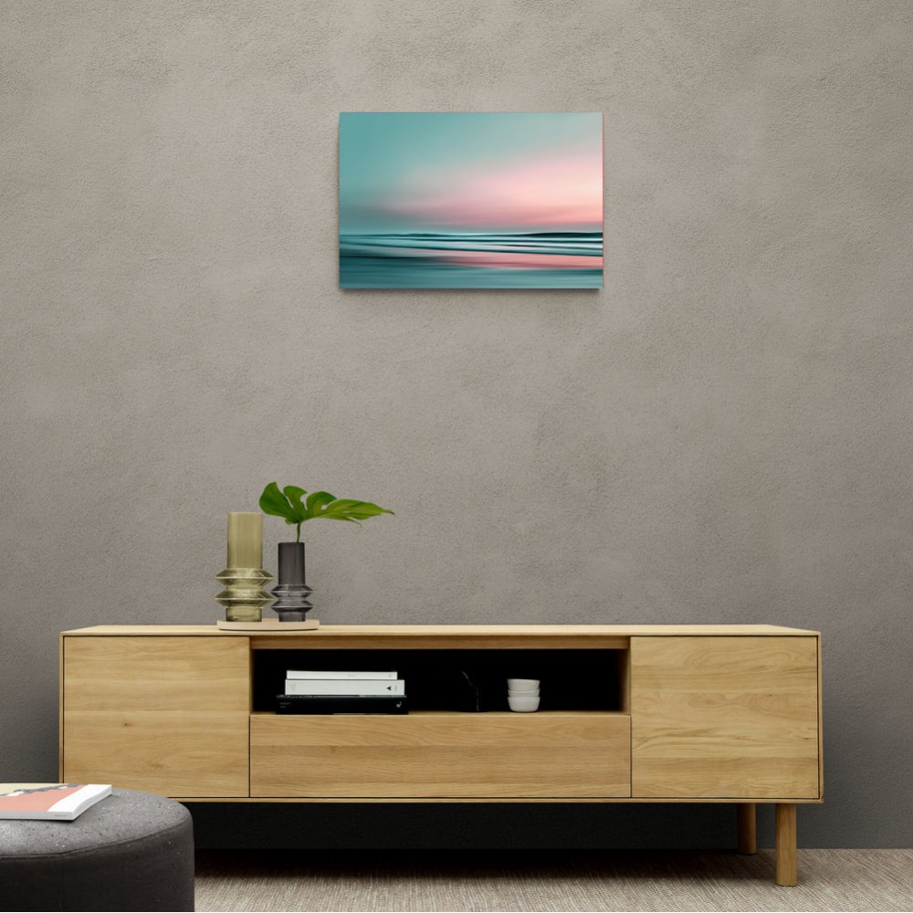 A calming serene seascape with soft pastel colors 2 A calming serene seascape with soft pastel colors 2